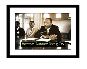 Martin Luther King Jr. 5x7 photo print with name civil rights leader MLK - Picture 1 of 2