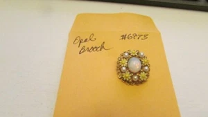 Vintage Opal Brooch - Picture 1 of 5