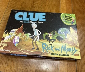 Juego de mesa Clue: Rick and Morty Edición "Back in Blackout" - Usado - Imagen 1 de 7
