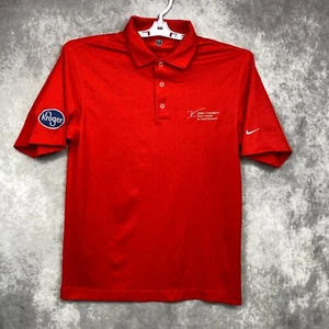 NIKE GOLF Polo Shirt Men's S Red Jimmy V. Celebrity Golf Classic Activewear - Picture 1 of 11