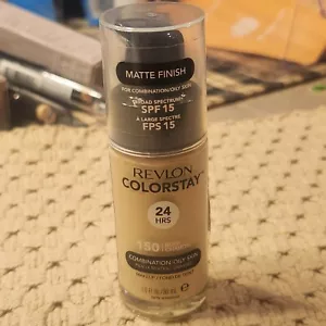 Revlon ColorStay Liquid Foundation Natural Finish 150 Buff NEW - Picture 1 of 4