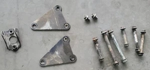 Yamaha Big Bear YFM350 OEM Motor Engine Mount Brackets & Bolts - Bild 1 von 2