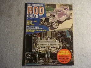 1001 Custom and Rod Ideas March 1970 Spring VINTAGE Hot Rods and Custom Cars - Picture 1 of 1