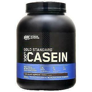 Optimum Nutrition Chocolate Casein Protein Powder - 4lbs