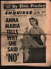 National Enquirer Vol 33 #35 May 3 1959 Elvis, Ty Cobb, Joe DiMaggio 111821WEEO