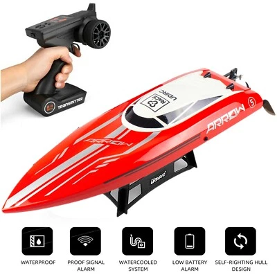 UDI005 RC Racing Boat Brushless 2.4GHz 50km/h High Speed Electronic Boat Gifts - Image 1 of 4