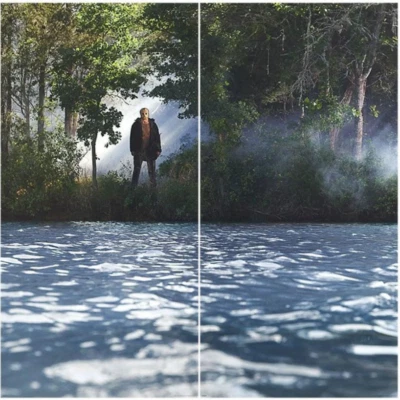 Friday The 13th Jason Scary Halloween Fiesta Escena Setter Decoración Telón de Fondo 2PC Foto 1 de 2