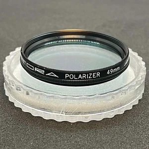 TORA Circular Polarizer Filter for Photo/Video Lenses with 49mm Thread + BOX - Picture 1 of 2