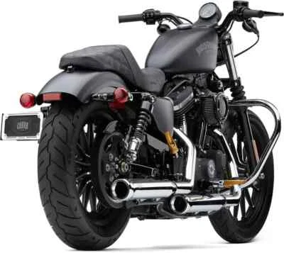 Silenciador Deslizable Cobra Cromo 3 pulgadas Neighbor Hater para Forty Eight 14-21 Foto 1 de 4