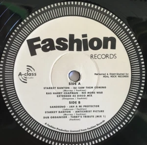 Dub Organizer w/ Starkey Banton + More - I & I Saw Them Coming 12" Fashion Recs - Imagen 1 de 1
