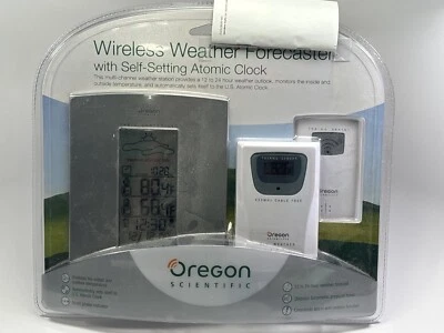 Oregon Scientific Weather Forecaster Bar888ra Thr268 Thn122n Wireless Bundle - Image 1 of 4
