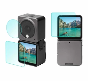 SunnyLIFE DJI Action 2 Display & Linsen Schutzfolien Set Lens Protection