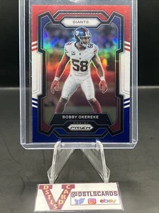 2023 Panini Prizm - BOBBY OKEREKE RED WHITE & BLUE PRIZM #124 - Picture 1 of 3
