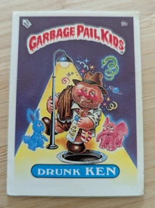 Garbage Pail Kids Topps 1985 UK Series 1 ~ 9b Drunk Ken - Bild 1 von 2