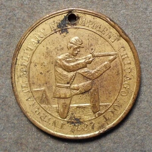 C259 Chicago, International Military Encampment, 1887 Rulau IL-Ch-52 - Bild 1 von 2