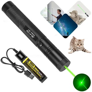 Pluma puntero láser verde 5000 millas astronomía haz de luz visible para enseñar mascota gato - Imagen 1 de 13