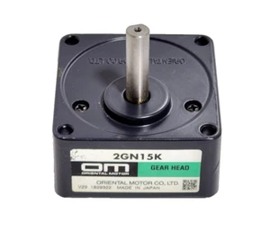 ORIENTAL MOTOR (OM) 2GN15K GEARHEAD UNIT VZ9 1B29322 USED WORKING - Picture 1 of 5