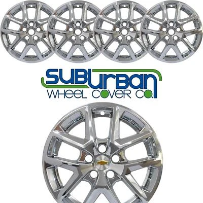 Juego de 4 cubiertas de rueda cromadas de 17" para Chevrolet Equinox LS/LT # IMP-486X 2022-2024 Foto 1 de 4