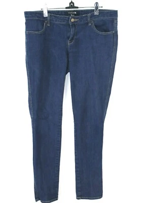 Forever 21 Womens Mid Rise Straight Leg Blue Denim Jeans Size 30 36X31 - Image 1 of 4