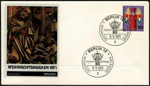 Berlin 1971 Christmas Semi Postal Stamp FDC - Mint - Picture 1 of 1