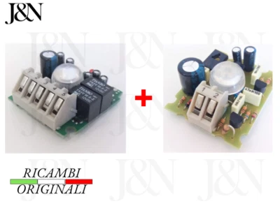 NICE 042CE-RX + 043DE-TX FOTOCELLULE MOD "FE" "BF" ELETTRONICA RICAMBI ORIGINALI