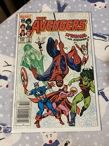 The AVENGERS 236  BRONZE Age SPIDEY TRIES TO JOIN AVENGERS NICE VF - Picture 1 of 1