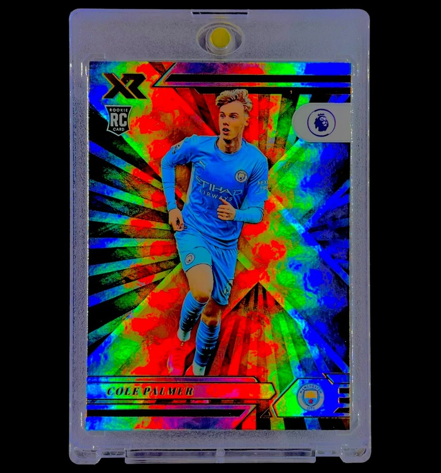 COLE PALMER ROOKIE REFRACTOR DE BRONCE HOLO RC Panini no automático - CHELSEA FC Foto 1 de 4