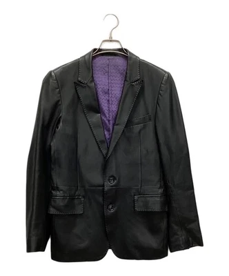 BEAMS Lights leather jacket Size: 44 Black Men 5116-0010-803 - Image 1 of 4