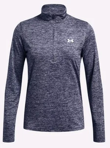 Neu mit Etikett Under Armour DAMENOBERTEIL 1/2-REISSVERSCHLUSS LANGARM TECH TWIST GRÖSSE XXL MIDNIGHT NVY - Bild 1 von 3