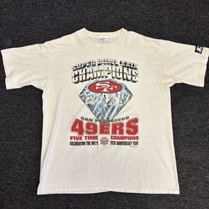 Vintage San Francisco 49ers 1994 Super Bowl Champions Diamond Starter T-Shirt XL USA - Bild 1 von 7
