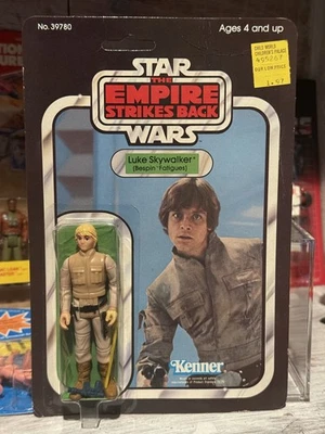 Luke Skywalker Bespin Fatigues 32 Back-B Star Wars  1980 Kenner NEW SEALED MOC - Image 1 of 4