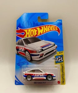 2020 Hot Wheels 1985 Honda CR-X HW Speed Graphics 3/10 - Picture 1 of 2