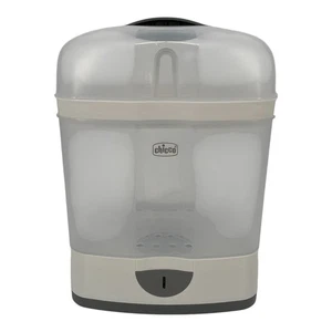 Chicco SterilNatural 2 in 1 Babyflaschen Sterilisator - Dampf - 6 Flaschen, Weiß - Bild 1 von 9