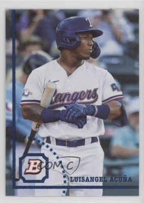 2022 Bowman Heritage Prospects Image Swap Variation Luisangel Acuna Acuña - Image 1 of 2