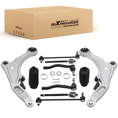 Brazos de control inferiores delanteros barra de amarre izquierda y derecha para Nissan Máxima 2009-2014 10 un. Foto 1 de 4