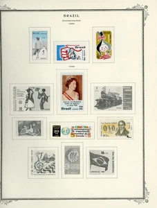 BRAZIL Selections on Scott Specialty Album Page Lot #64 - SEE SCAN - $$$ - Picture 1 of 1