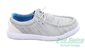 New Mens Golf Shoe Skoni Spikeless 9.5 Gray MSRP $100 - Picture 1 of 3