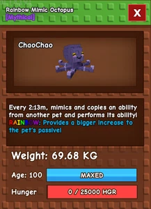 🔥Roblox Grow A Garden🔥 TITANIC Rainbow Mimic 2:13 min CD! - Imagen 1 de 3