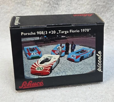 Schuco Porsche 908/3 #20 1970 Targa Florio, Elford / Herrmann 1/87 Ed. de 1.000 Foto 1 de 3