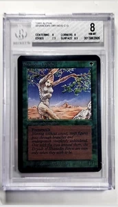 1993 MTG Magic The Gathering LEA Alpha Vintage Shanodin Dryads BGS 8 Near Mint - Picture 1 of 3