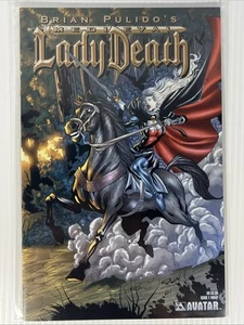 Lady Death Medieval #1 Premium Wrap Cover Variant Avatar 2005 NM Brian Pulido - Picture 1 of 2