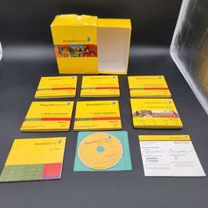 Rosetta Stone English American US Level 1-5 Set Language Learning Course Discs - Picture 1 of 15