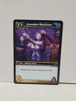 World Of Warcraft TCG March Of The Legion Caretaker Mooncrier Regular Common - Image 1 of 2