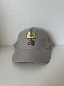 Avatar (THE LAST AIRBENDER) Light Grey Baseball Cap Appa Flying Bison - Picture 1 of 5
