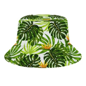 Unisex Bucket Hat Printed Sun Hats Fashion Fishing Hat Cute Fisherman Cap Out... - Picture 1 of 7