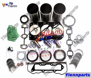 3D82AE-3 3TNE82A Overhaul Rebuild Kit For Yanmar Engine PC15 PC20 PC25 Excavator - Picture 1 of 6