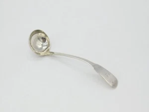 Scottish Provincial Dundee Sterling Silver Fiddle Thread Ladle c1820 Georgian - Picture 1 of 6