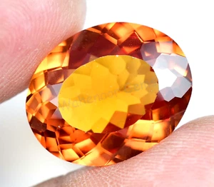 Natural Topazolite Garnet 17.65 Ct Oval AGL Certified Loose Gemstone - Picture 1 of 6