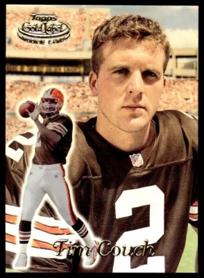1999 Topps Gold Label CLASS 1 Tim Couch Rookie Cleveland Browns #80 - Image 1 of 2