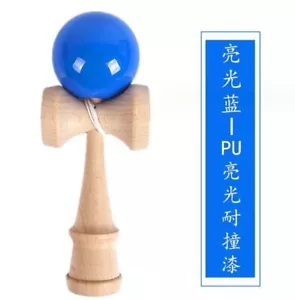 Kendama Blue Wooden Toy Japanese Original Game New Multiple Colors USA Stock - Picture 1 of 5